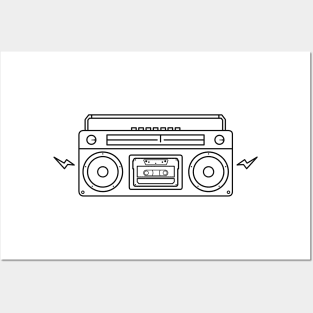 Cassette Player Posters and Art